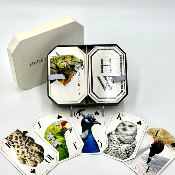 Harry Winston Other - Harry Winston Double Set of Playing Cards